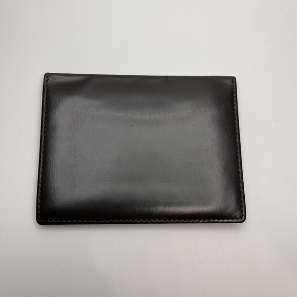Loewe Leather Card Wallet - Dark Brown - Pre-owned - Picture 3 of 12